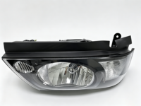 Bloc optique avant pour Nissan Patrol Y61 2004-2016, boîtier noir avec moteur de réglage électrique, phare haute performance