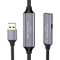 Kabel Ekstensi USB 3.0 Aktif Grosir Male to Female 15 Meter 30 Meter Kabel Data Transmisi Kecepatan Tinggi