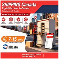 Transit rapide de fret routier, logistique d'expédition, livraison porte-à-porte au Canada, port de Montréal, dédouanement