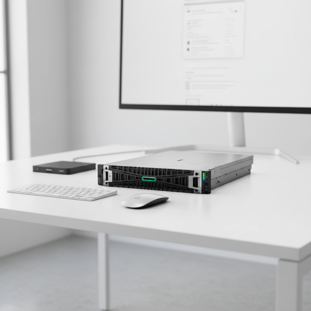 A MD EPYC Processor HPE Pro Liant DL385 G11 Gen11 2U Rack Server GPU Enterprise High Performance Good Price