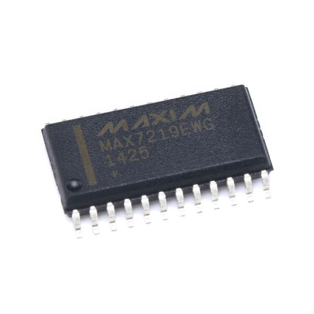 MAXIM/MAX7219EWG T SOIC-24 LED Driver 8-Digit SPI Interface Chip