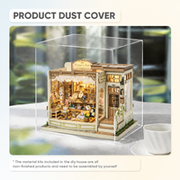 Puzzle en bois 3D DIY Maison miniature Trésor secret K-1086 Artisanat en bois Métal Plastique Papier Lumière LED Kit fait main En stock