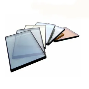 Çift temperli dairesel ark tipi cam kasırga darbeye dayanıklı kırılma geçirmez cam kurşun geçirmez cam cam