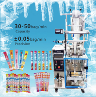 Machine de remplissage et d'emballage multifonction durable pour sachets de sucettes glacées, eau pure, jus, gelée et liquides, idéale pour les petites entreprises