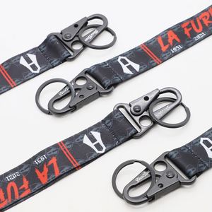 Professional Custom Sports Club Merchandise Championship Anniversary Souvenirs Personalized Logo Polyester Keychain <b>Lanyards</b> - Product Image 4