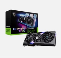 Composants de jeu discrets haute performance, 16 Go de mémoire GDDR7 MXM, ventilateur GAMING TRIO OC PLUS RTX 5070 Ti, carte graphique de bureau VGA GPU