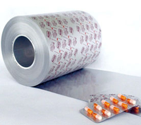 Feuille d'aluminium pour blister pharmaceutique PTP imprimée/non imprimée, rouleau de feuille d'aluminium