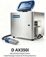 Imprimante jet d'encre reconditionnée D AX350i pour l'impression industrielle, machine d'impression industrielle pour emballages alimentaires