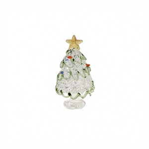 Cadeau créatif pour enfants, décorations de <span class=keywords><strong>Noël</strong></span> uniques en verre émaillé, scène de neige, artisanat, ornements, taille personnalisée, impression numérique, figurines, jouets - Product Image 6