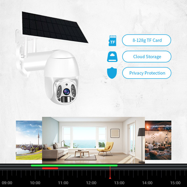 Tuya 300MP Wireless Security Camera Solar Powered 4G LTE CCTV Camera Outdoor HD Asian APP Remote Monitor Alarm Voice Intercom