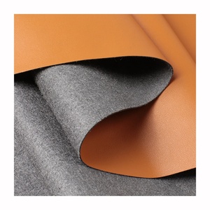 Kulit Sintetis PU 0.6mm Kulit Mikrofiber Elastis untuk Lapisan Sepatu Sofa Jok Mobil Tas - Product Image 5