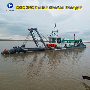 모래 준설선 금 준설선 다기능 금 회수 슬루스 박스 유압식 중장비 GPS 및 자동화 기능 탑재 - Product Image 1