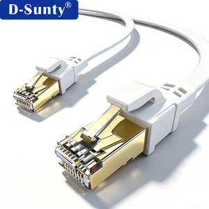 Câble LAN pour extérieur, câble Ethernet Cat8, gaine en PVC, câbles de communication pour centre de données, salle de serveurs, jeux, vidéosurveillance, câble domestique - Product Image 4