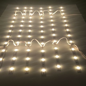 เลนส์แบล็คไลท์แบบกระจาย12V 24V สำหรับกล่องไฟ SMD3030โมดูลเชิงเส้น1ม. 1.2ม. ไฟ LED แถบยาวแข็งโฆษณา - Product Image 6