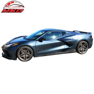 Faldones Laterales Estilo 5VM de Fibra de Carbono para Chevy Corvette C8 Stingray 2020-2026 - Product Image 2