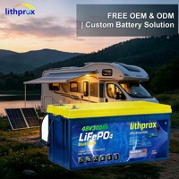 Batterie LiFePO4 Haute Capacité 51.2V 300AH 15KW Grade A Haute Tension 6K Cycles RV RS485 Terminal M8 CE RoHS IP67 Service OEM ODM