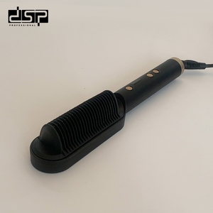 <span class=keywords><strong>Brosse</strong></span> à air chaud <span class=keywords><strong>ionique</strong></span> DSP - Peigne à revêtement céramique, 5 réglages de température 100-180 ℃ Arrêt automatique |   <span class=keywords><strong>Brosse</strong></span> <span class=keywords><strong>rotative</strong></span> pour cheveux et styler anti-frisottis - Product Image 2