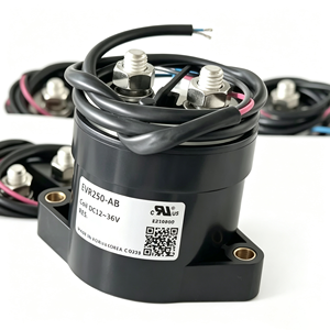 EVR250-AB ממסר <span class=keywords><strong>DC</strong></span> במתח גבוה 250A סליל DC12-36V - Product Image 2