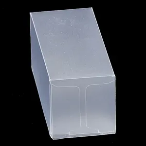 High quality frosted clear PVC PET PP mini electric fan plastic packaging gift box