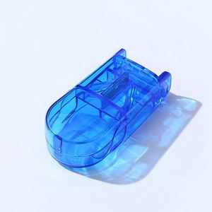 V Shaped Pill Cutter Professional <b>Tablet</b> Splitter Box Stainless Steel Blade Medication Divider Portable Pill Organizer Case - Product Image 5