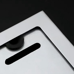 Cadre de plaque d'immatriculation en acier inoxydable de spécification européenne, fabrication de cadres de plaque d'immatriculation en gros - Product Image 2