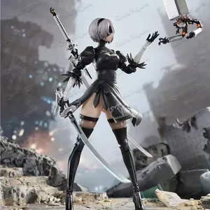 ฟิกเกอร์นิวเคลียร์โกลด์รีคอนสตรัคชั่น ขนาด 1/9 จาก NieR Automata <span class=keywords><strong>Yorha</strong></span> <span class=keywords><strong>No</strong></span>. พร้อมส่ง ฟิกเกอร์แอคชั่นแบบที่ <span class=keywords><strong>2</strong></span> จำนวน <span class=keywords><strong>2</strong></span> ตัว พร้อมฝาครอบพลาสติก - Product Image 6