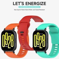 Accesorios para Relojes Inteligentes, Correa de Silicona de 22 mm para Redmi Watch 5 Active, Correa para Xiaomi Redmi Watch 5 Lite