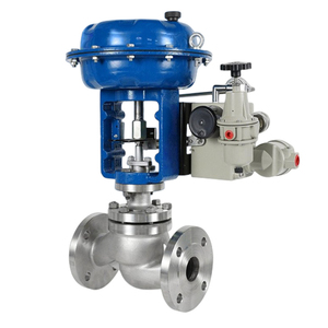Válvula de Retorno Neumática con Brida WCB, Control 4-20mA, DN50-DN300 - Product Image 1