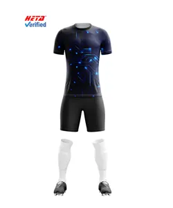 Unisex Adults Football Jersey Quick Dry Soccer T shirt Team Soccer Jersey Sublimation Printed Soccer Wear Sets