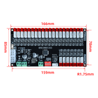Contrôleur intelligent Upus Rs485 avec protocole de communication Android 11.0, 27 canaux, pour casiers à colis intelligents et distributeurs automatiques