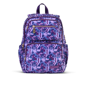 Cute <b>Cat</b> Design Ergonomic <b>Backpack</b> AGS Anti-Gravity 30% Pressure Reduction 15 Inch Laptop Daypack With Luggage Sleeve For School - Product Image 1