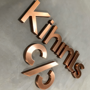 Enseignes commerciales personnalisées Vitrine Enseigne avec lettres LED Logo d'entreprise lumineux Enseigne personnalisée extérieure en lettres 3d - Product Image 6