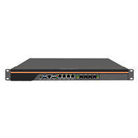 MiniTree Pare-feu Mini PC 1U pour montage en rack 4*/2*10G SFP+ 4*i226-V 2.5G LAN Intel N150 Serveur d'entreprise Réseau Sécurité Hôte