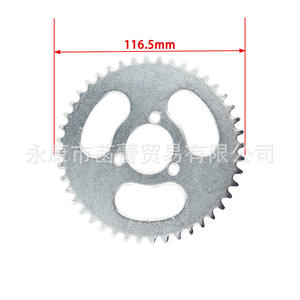 Cadenas de Piñones de Alta Calidad para Motocicleta Scooter Eléctrica/de Gasolina de 49cc, Modelo T8F, Engranaje de 44, 54, 64, 74 Dientes - Product Image 2