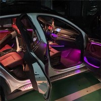 Nouvelle lumière d'ambiance conversion automatique voiture porte intérieure lumière ambiante éclairage décoratif pour BMW X5 X6 F15 F16 2014-2018