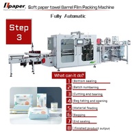 Machine à mouchoirs entièrement automatique avec PLC et moteur Distributeur de serviettes humides Capacité de production de 200 pièces/min 380V