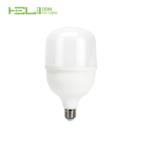 Ampoule LED T à pilote linéaire à haut facteur de puissance (PF) 0.92, 127V 220V 60Hz 20W 30W 50W 100W E27, pour éclairage industriel de grande hauteur pour entrepôts et usines