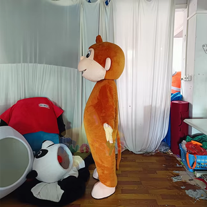 Funtoys Hot Bán Tùy Chỉnh Phim Hoạt Hình Khỉ Linh Vật Trang Phục Vui Khỉ Linh Vật Quy Mô Lớn Tổ Chức Sự Kiện Dành Cho Người Lớn Bên Trang Phục - Product Image 6