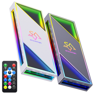 Snowman 2025 New Arrival thiết kế H12 argb điều khiển từ xa cho phụ kiện máy tính người hâm mộ với điều khiển từ xa kết nối - Product Image 2