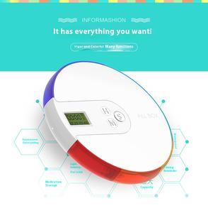 2025批发彩色圆形电子药丸盒便携式智能提醒功能 - Product Image 2