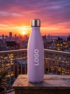 Borraccia in Acciaio Inox a <span class=keywords><strong>Forma</strong></span> di Cola con Logo Personalizzato, Thermos a Doppia Parete Sottovuoto, Bottiglia Sportiva Promozionale all'Ingrosso - Product Image 5