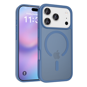 Coque de téléphone transparente magnétique mate avec recharge sans fil pour <span class=keywords><strong>iPhone</strong></span> 17 Air 16E 16 15 14 13 Plus 12 <span class=keywords><strong>11</strong></span> <span class=keywords><strong>Pro</strong></span> Max, coque rigide antichoc - Product Image 6