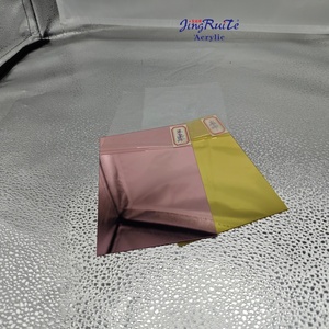 Lastra Acrilica a Specchio 1-3mm Flessibile Oro Adesiva Termoformabile Fogli di Plastica - Product Image 5