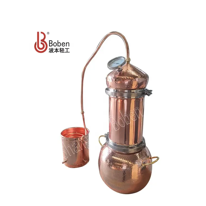 15L Boben mini distillateur d'alcool meilleur équipement de distillation domestique équipement de distillation en cuivre
