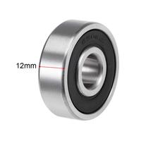 Rodamiento 6301-2RS Rodamientos Rígidos de Bolas de Ranura Profunda 12*37*12mm 63012rs 6301 para Motocicleta de 2 y 3 Ruedas