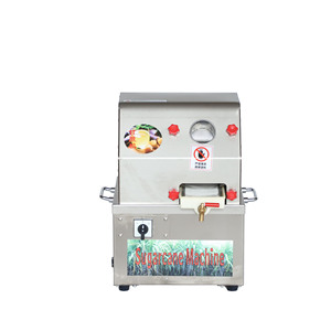 เครื่องคั้นน้ำอ้อยไฟฟ้าสแตนเลส ช่องป้อนขนาด 60 มม. สำหรับคั้นน้ำขิงและน้ำอ้อย ใช้ในเชิงพาณิชย์ - Product Image 2