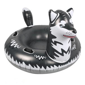 بولي كلوريد الفينيل أنبوب نفخ الثلج الثلج واحد أجش الذئب الكلب حلقة التزلج سميكة الباردة زلاجات - Product Image 1