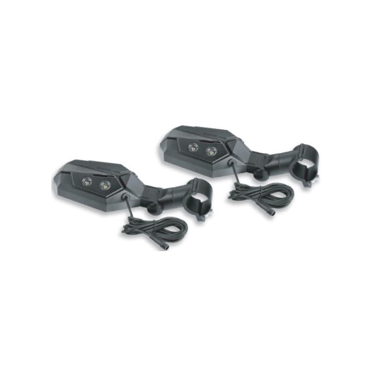 1,75 "12 В Универсальный прозрачный индикатор объектива сигнальная лампа поворота мотоцикл UTV мотоциклетные поворотники ATV боковые зеркала свет