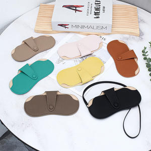 <span class=keywords><strong>2026</strong></span> חדש סִגְנוֹן לנשים משקפי עור אמיתי תלויים על הצוואר כיסוי מגן פשוט למשקפי שמש - Product Image 4