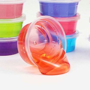 2019 Hot Selling Educational Kid Toys Colorful Modeling Clay Silicone Crystal Mud DIY Anti-Stress <b>Slime</b> Set - Product Image 1